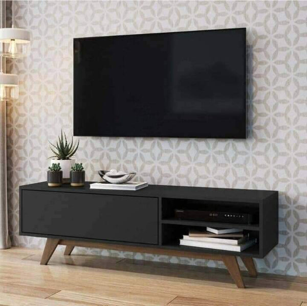 PVC - وحدة تليفزيون 180 × 50 × 40 سم خشب اسباني